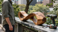 A Twisted Sculpture Lands On Manhattan's High Line