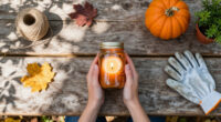 Dollar Tree Just Brought Back Its Viral Pumpkin Mason Jars