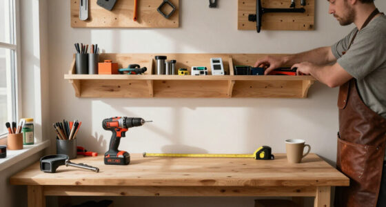 How to Organize Your Workshop with Wall-Mounted Storage