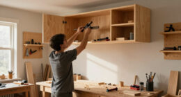 Maximizing Storage Space with Overhead Wall Cabinets