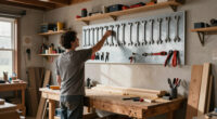 Building an Efficient Tool Storage Wall with Modular Panels