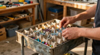 Ditch Bins: The Smarter Way To Organize A Storage Cart Using Empty Egg Cartons