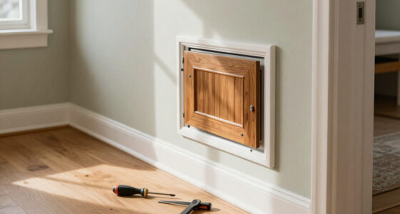 DIYers Are Hiding Unsightly Electrical Panels With This Home Design Staple