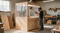How to Set Up a Dedicated Finishing Spray Booth in Your Shop