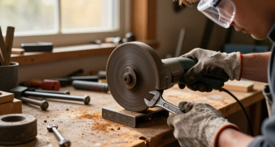 How To Use A Bench Grinder To Remove Rust From Tools