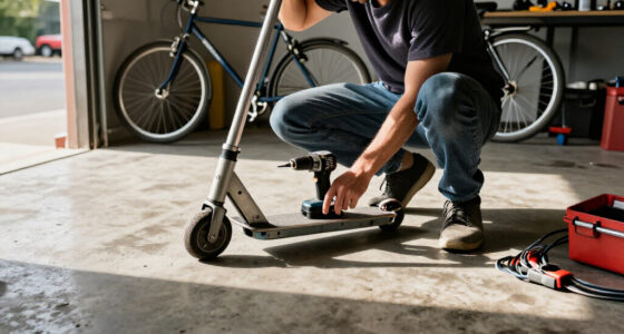 I Electrified My Push Scooter With A Power Drill