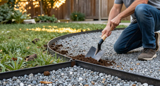 Keep Grass Out Of Gravel Driveways With A Durable Edging That Looks Good