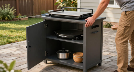 Say Goodbye To Basic Blackstone Griddle Storage With An Affordable Home Depot Hack
