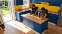 This Once Ugly Extension Has Been Transformed Into A Bold And Playful Kitchen Filled With Beautiful Antiques