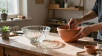 Turn Two Fluted Bowls From Dollar Tree Into Vintage-Style Planters