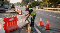 Why Do Construction Barricades Come In Different Colors? The Colors Decoded